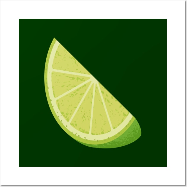 Lime Slice Wall Art by sifis